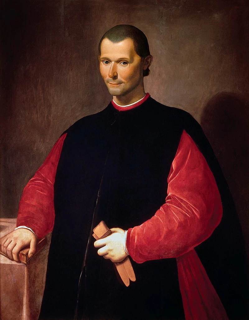 Ritratto di Niccolò Macchiavelli - Palazzo Vecchio (Palazzo della Signoria) Firenze